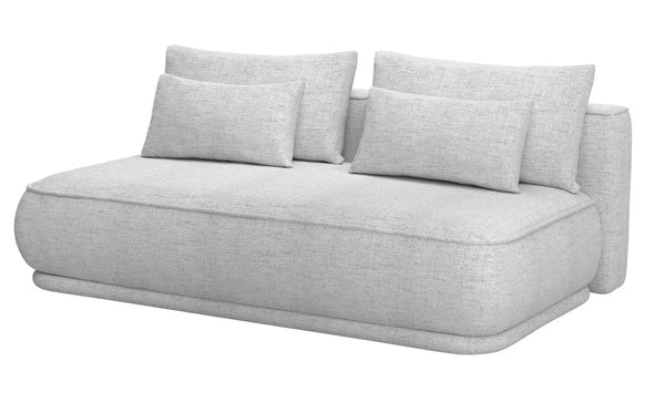 Trijų vietų sofa-lova Leanno, pilka
