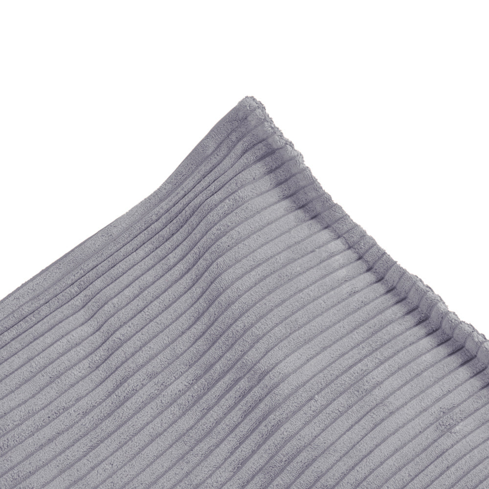 Pufas Plush Nest 60×60 cm, pilka, premium velvetas