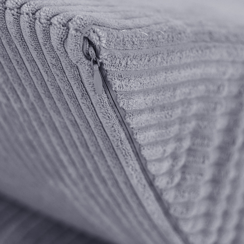 Išskleidžiamas Šezlongas Plush Nest 145×35×45 cm, pilka, velvetas