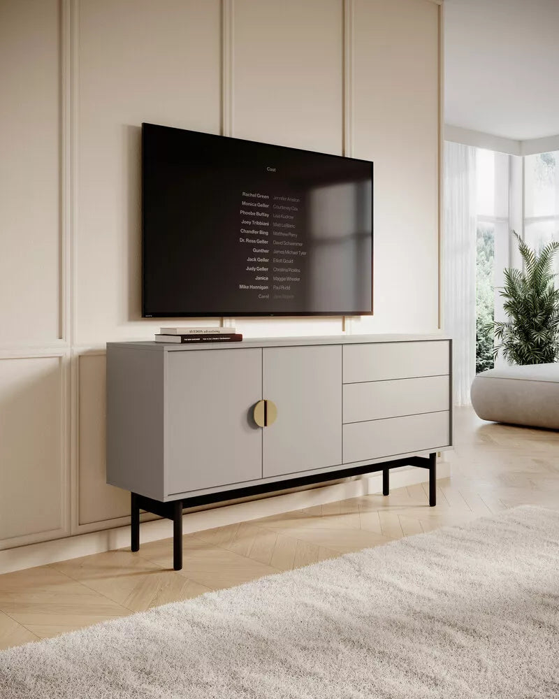 TV spintelė Stoon, pilkai smėlinė