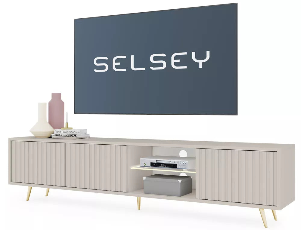 TV spintelė Bello, kašmyro spalvos