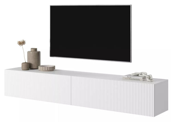 TV spintelė Veldio, balta