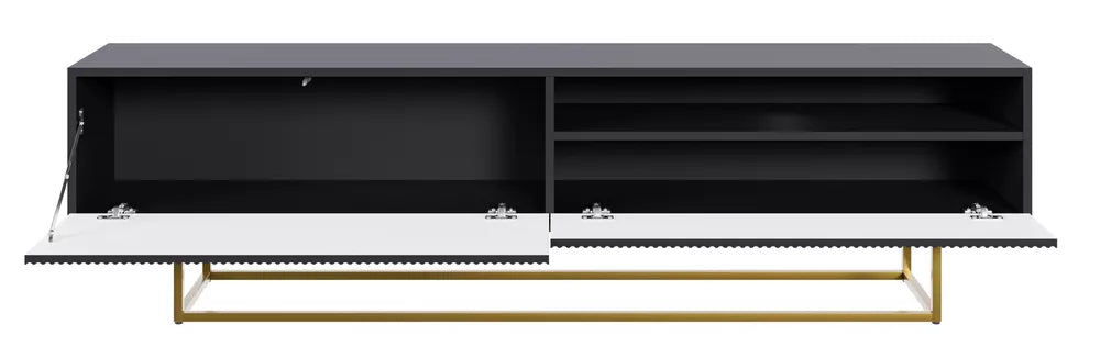 TV komoda Veldio, juoda