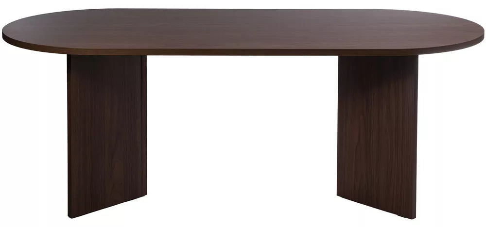 Valgomojo stalas Ovo ovalus 204 cm Wisconsin riešutas