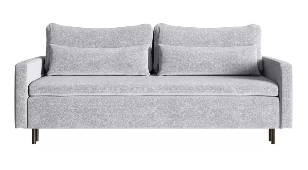 Trivietė sofa Umpro, šviesiai pilka