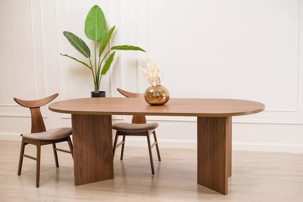 Medinė kėdė Henrico, riešuto