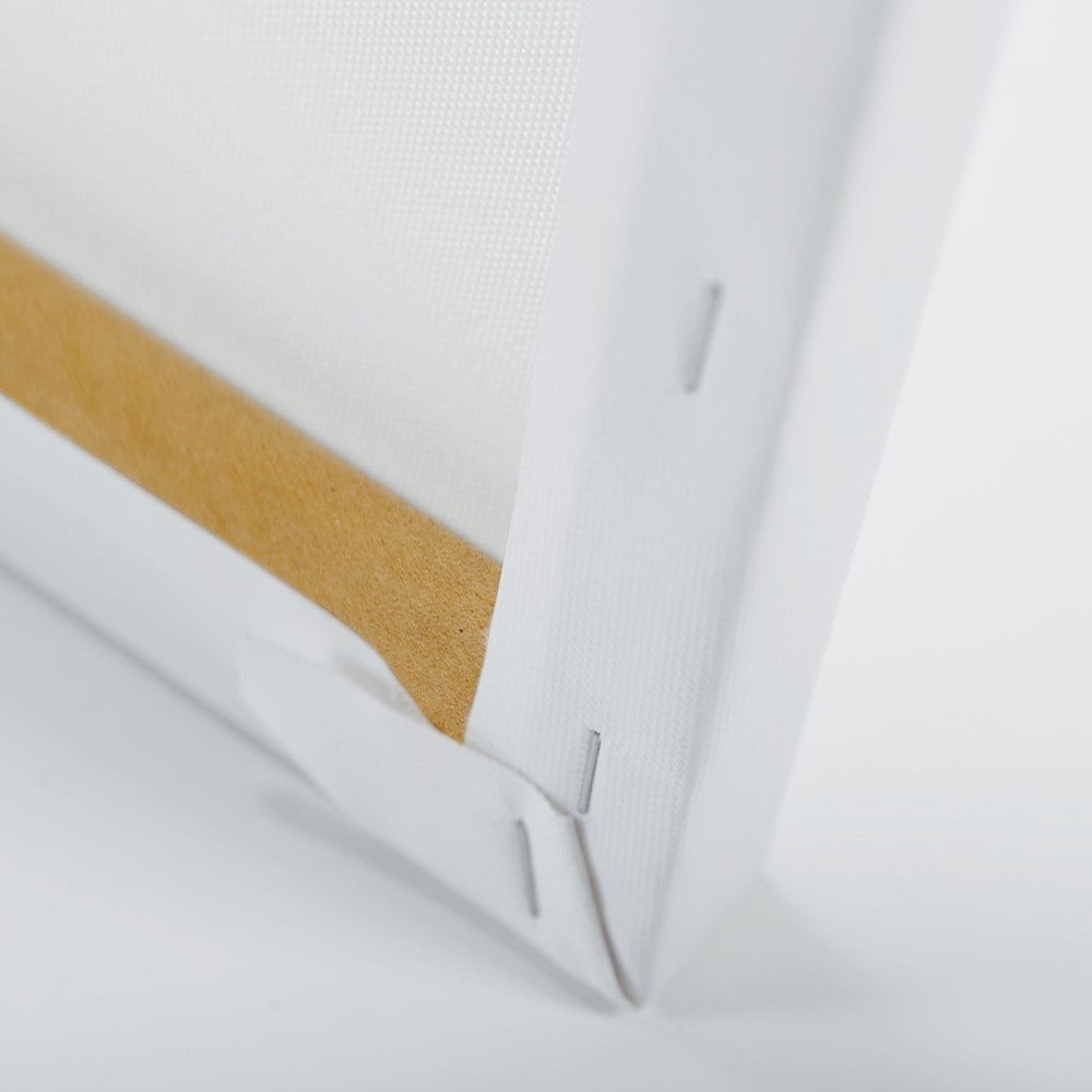 Paveikslas Ant Drobės, Namų užrašas skirtingų rūšių medienos fone