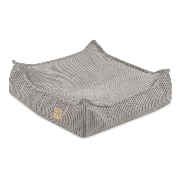 Pufas Plush Nest 60×60 cm, smėlio, premium velvetas