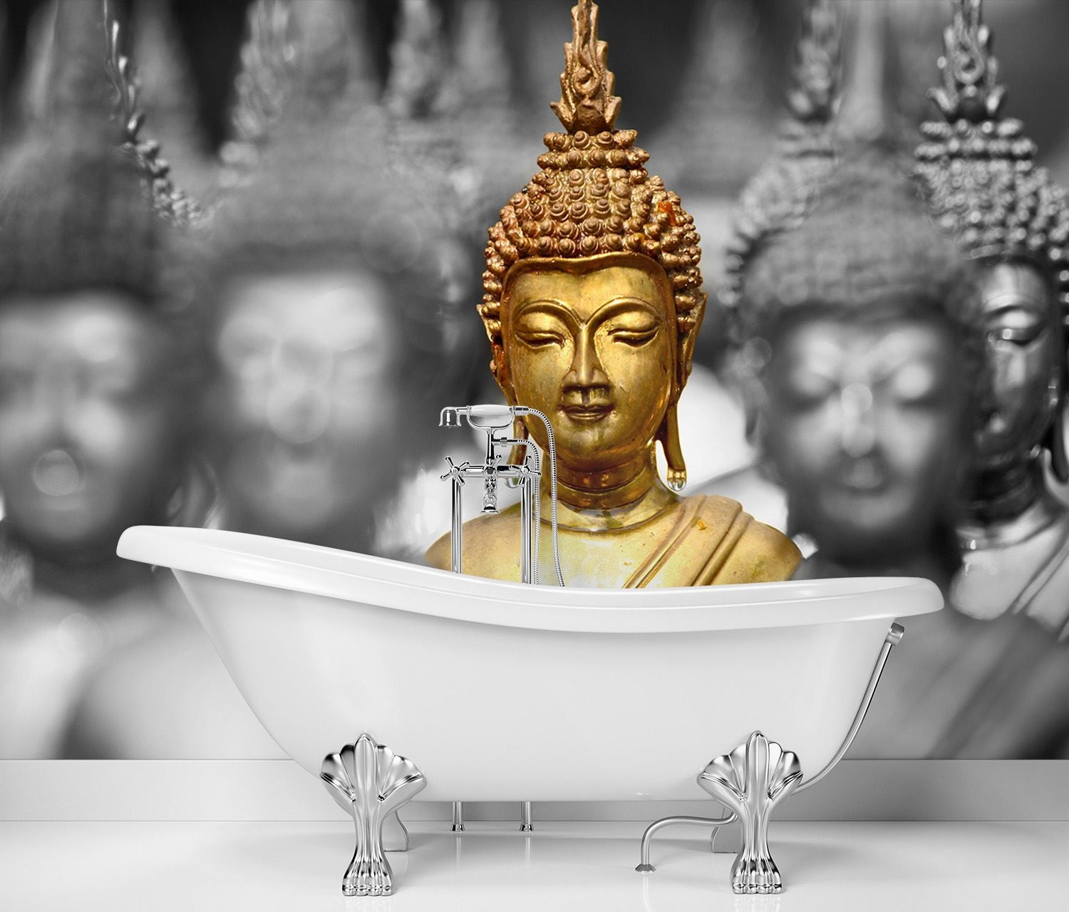 Fototapetai, Auksinis Buda Zen