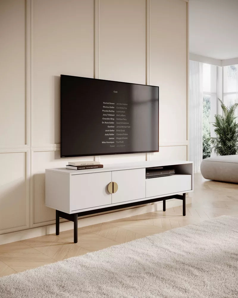 TV spintelė Stoon, balta