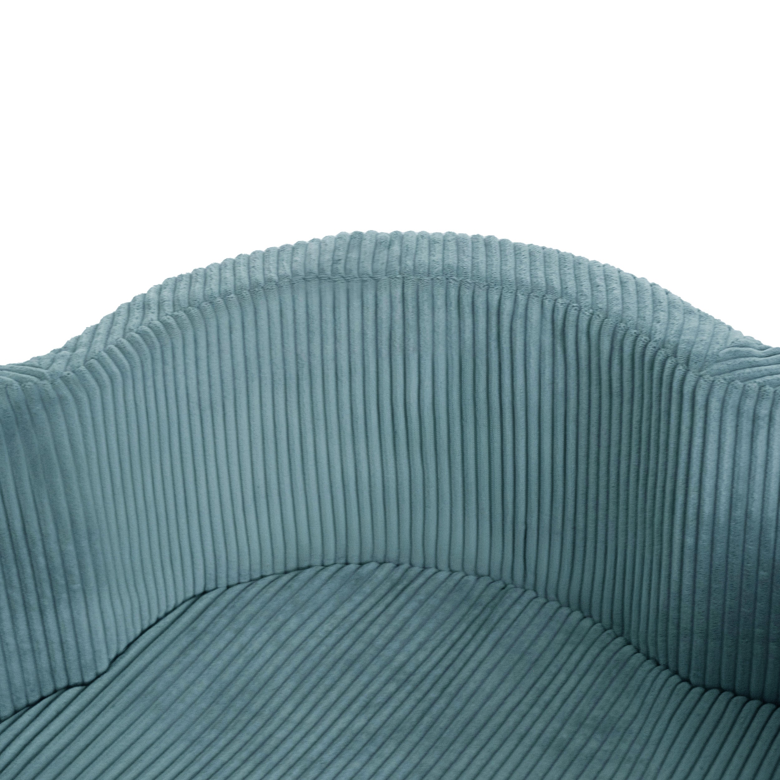 Kamuoliukų baseinas Plush Nest 95×30 cm, mėlyna, premium velvetas, su kilimėliu, 300 kamuoliukų