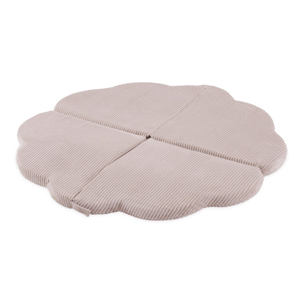 Gėlės formos kilimėlis Plush Nest 115×115×5 cm, šviesiai rožinė, premium velvetas