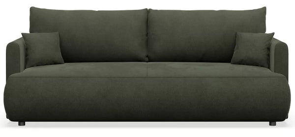 Trivietė sofa Ovo mini, alyvuogių spalvos
