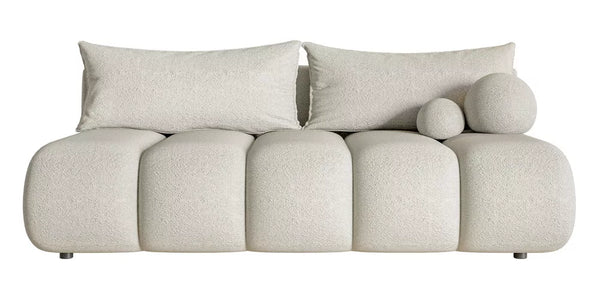 Trivietė sofa Dandelino Mini, šviesiai smėlinė