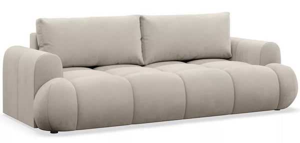 Trivietė sofa Ombo Doce, smėlinė