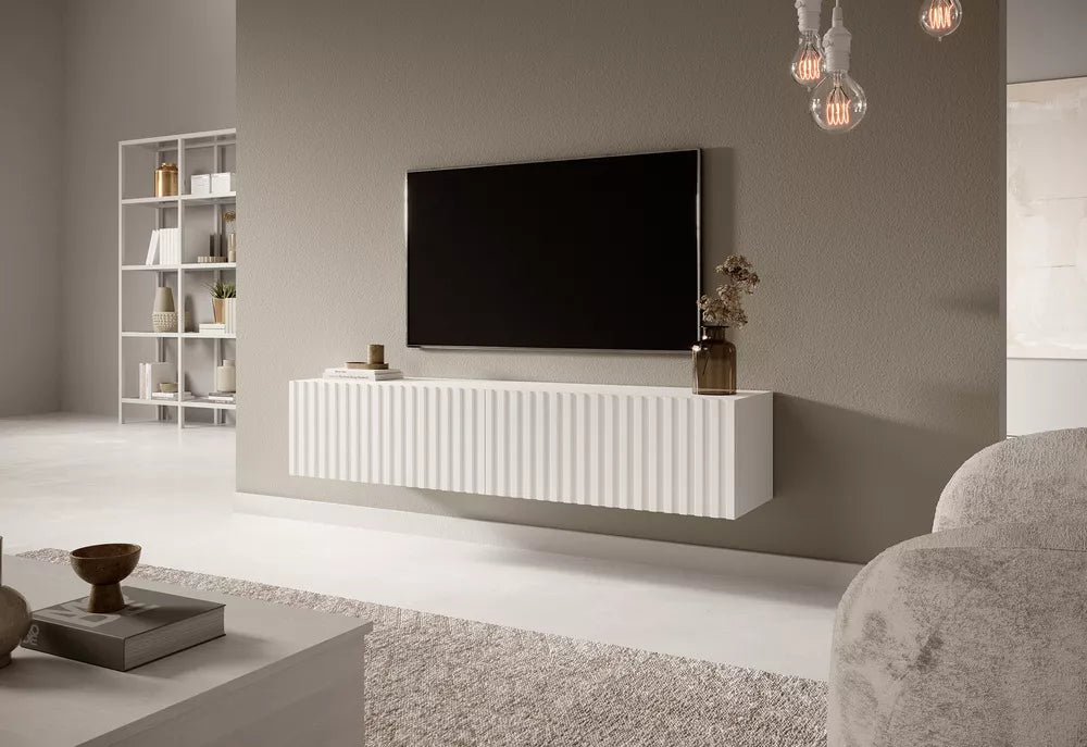 TV spintelė Telire, balta