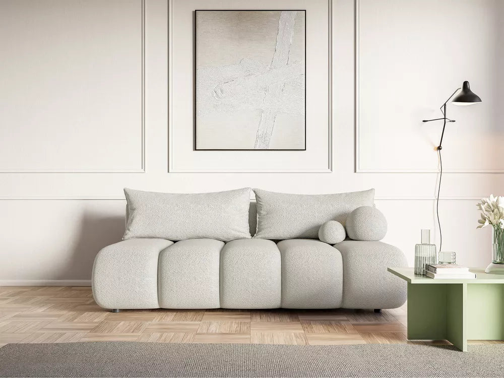 Trivietė sofa Dandelino Mini, šviesiai smėlinė