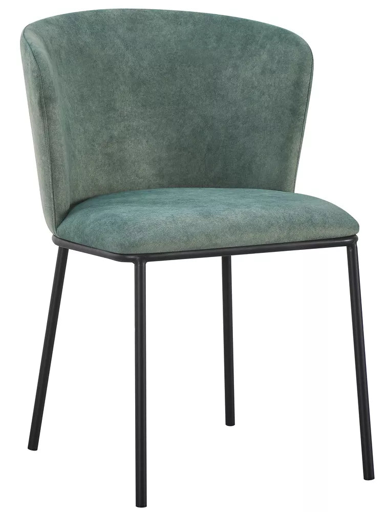 Minkšta kėdė Carble, žalia