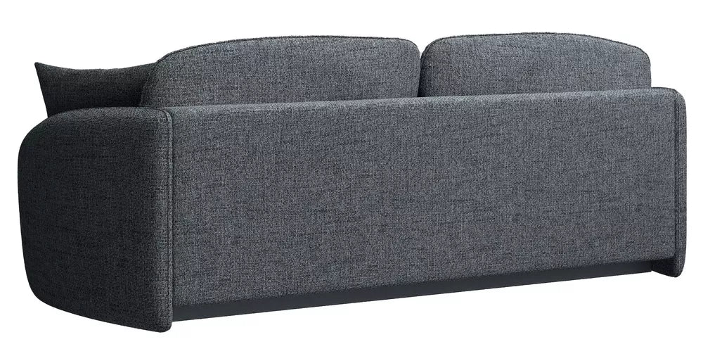 Trivietė sofa Savoy, tamsiai pilka