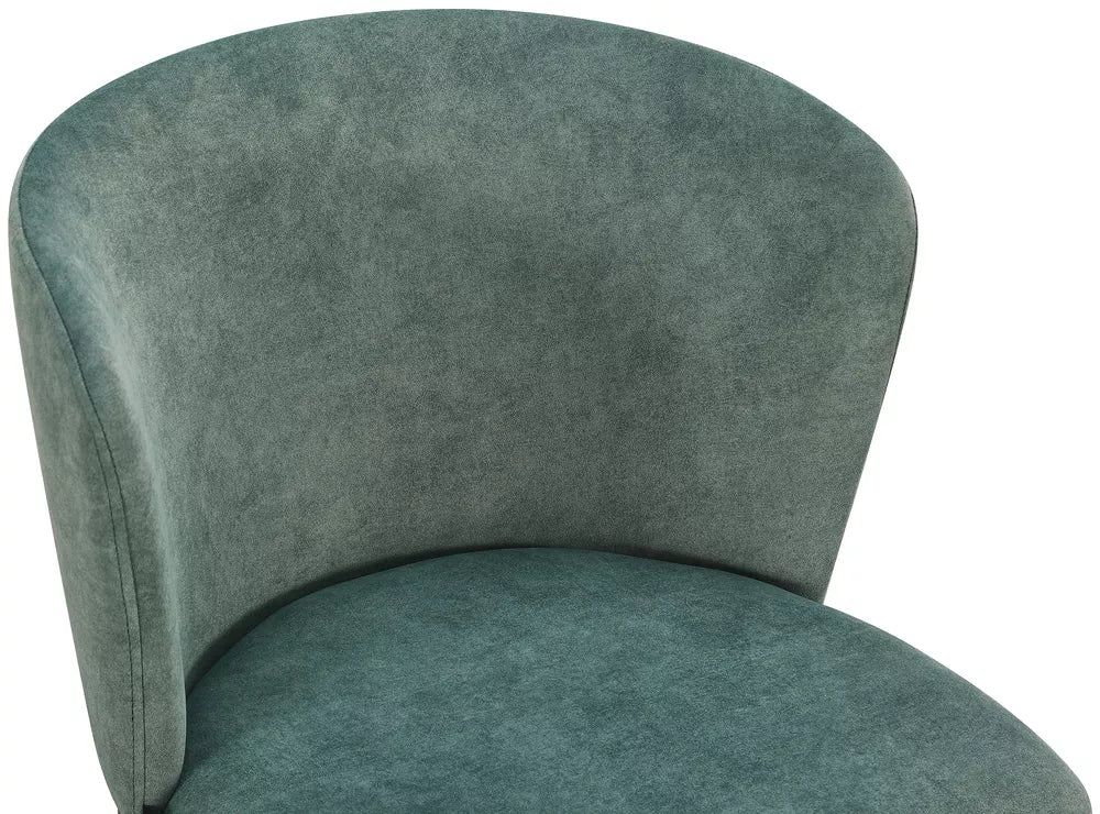 Minkšta kėdė Carble, žalia