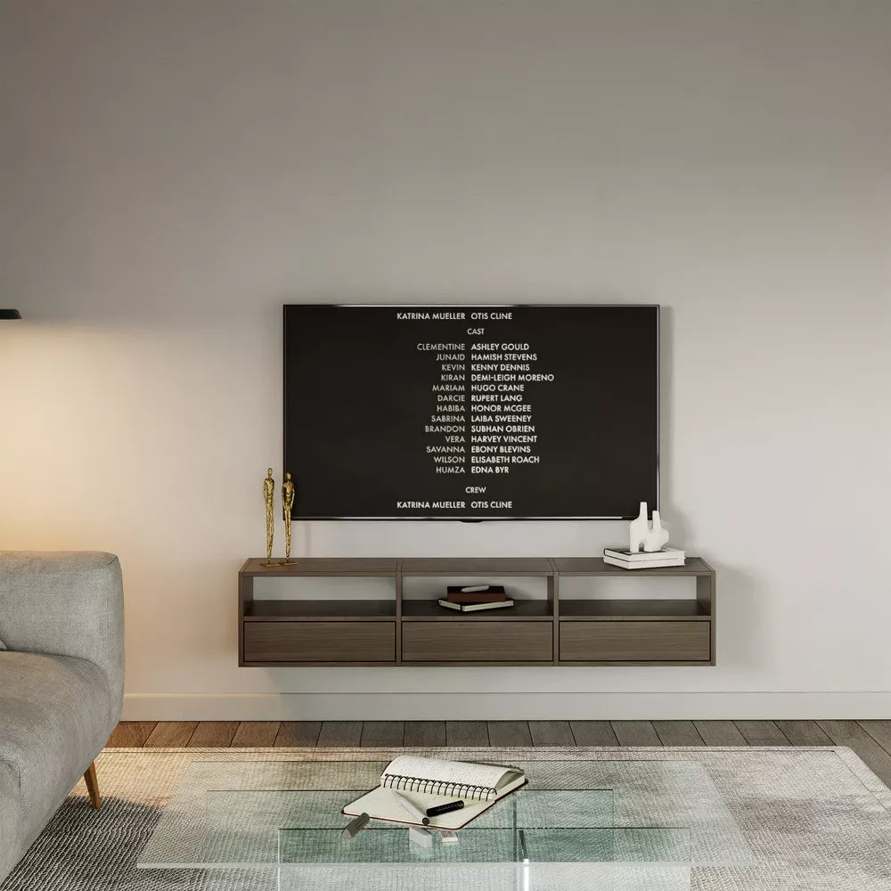 Pakabinama TV spintelė Framme, riešuto