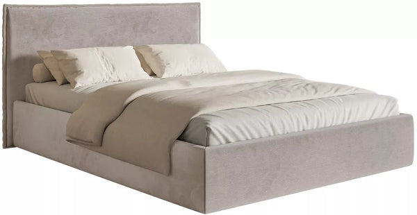 Lova Softie Slim, pilkai ruda, 160x200 cm