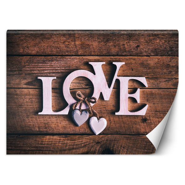 Fototapetai, su užrašu Love