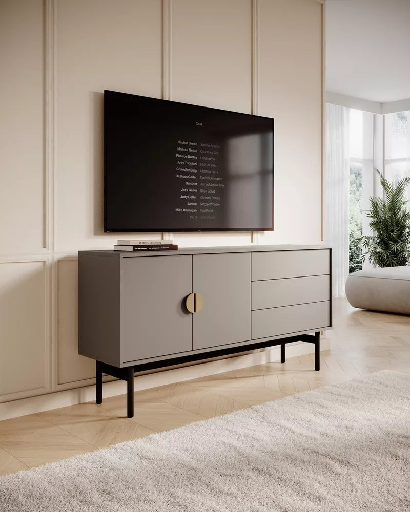 TV spintelė Stoon, smėlinė
