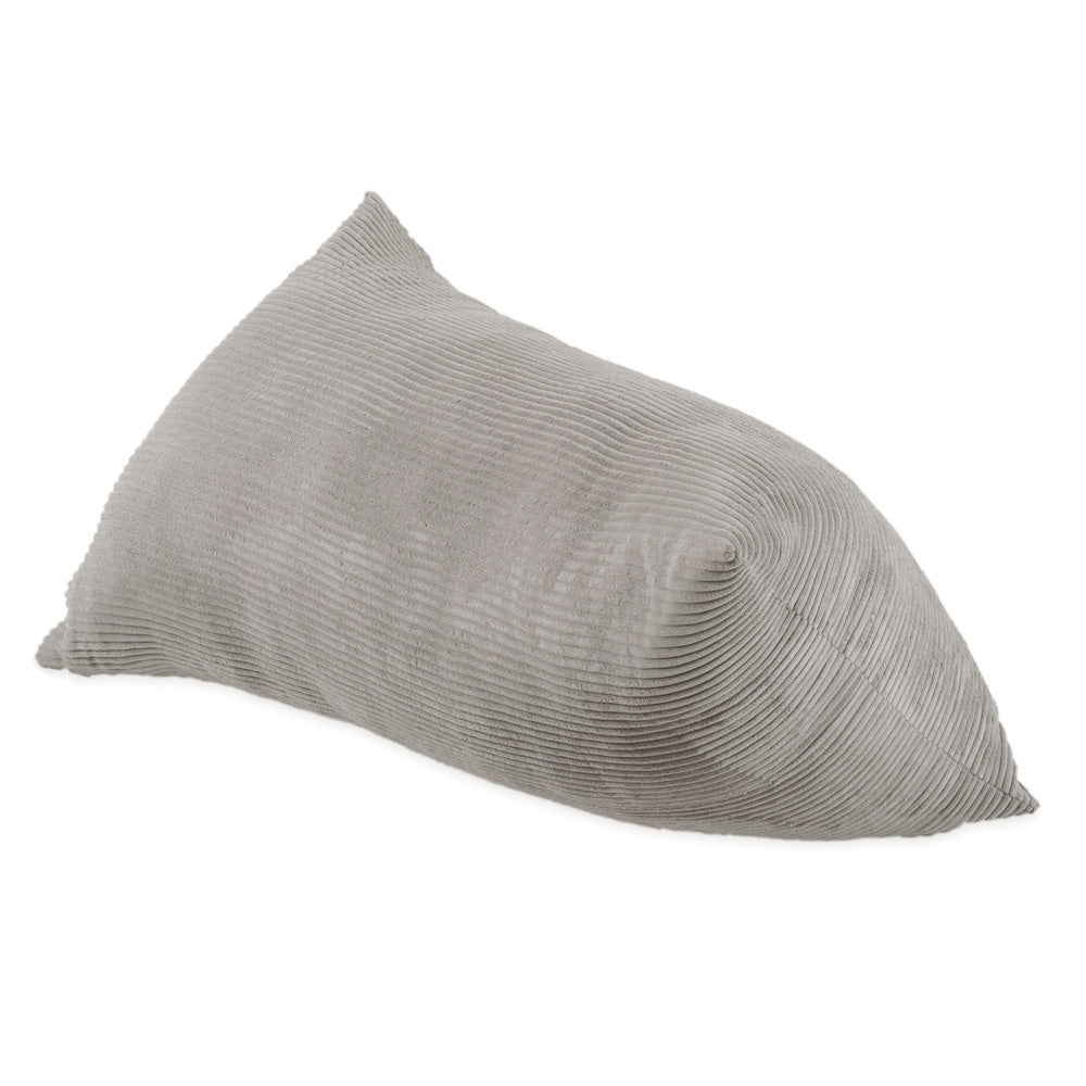 Sėdmaišis Plush Nest 120×80 cm, smėlio, premium velvetas