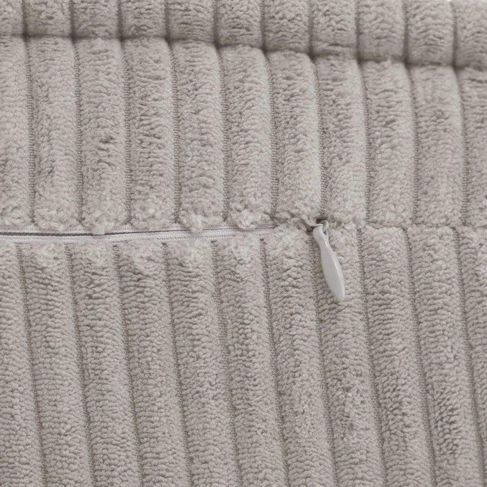 Išskleidžiamas krėslas Plush Nest 150×60×25 cm, smėlio, velvetas
