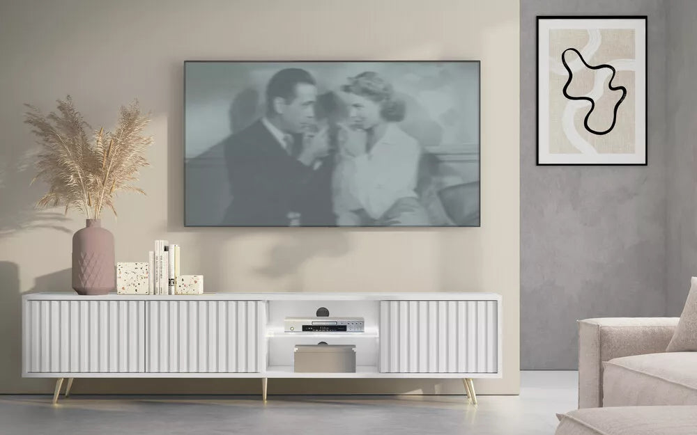 TV spintelė Bello, balta