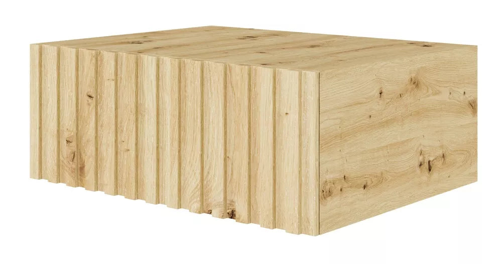 Pakabinama naktinė spintelė, artisan ąžuolo