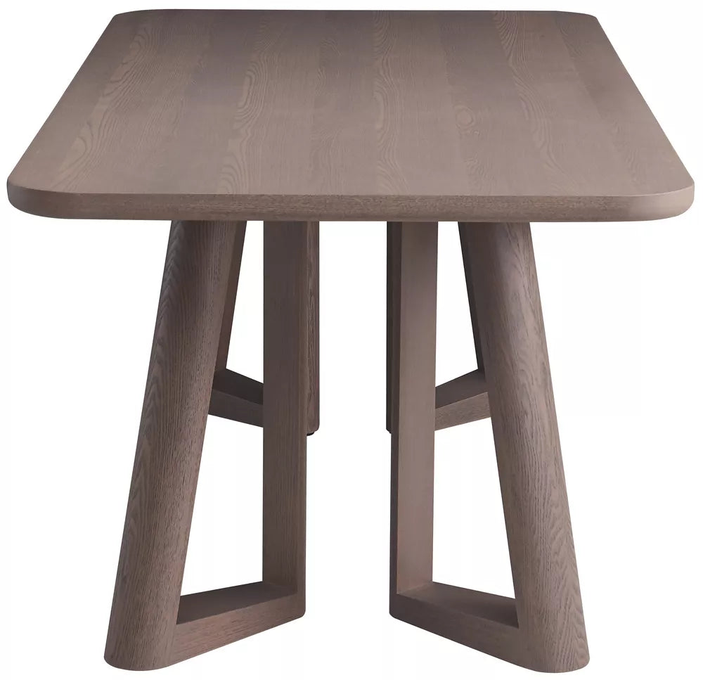 Valgomasis stalas Alisser 200x100 cm, riešuto lukšto fanera