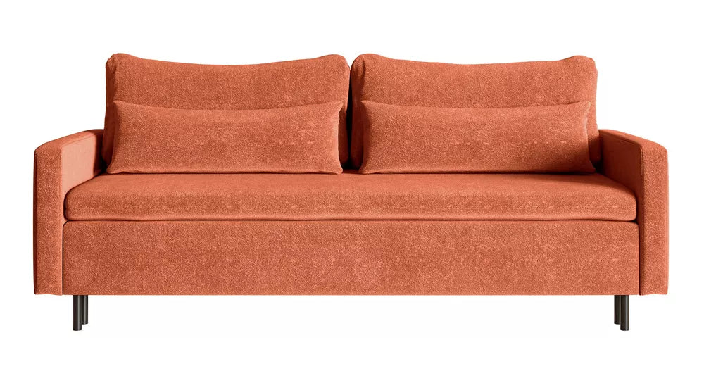 Trivietė sofa Umpro, vario spalvos