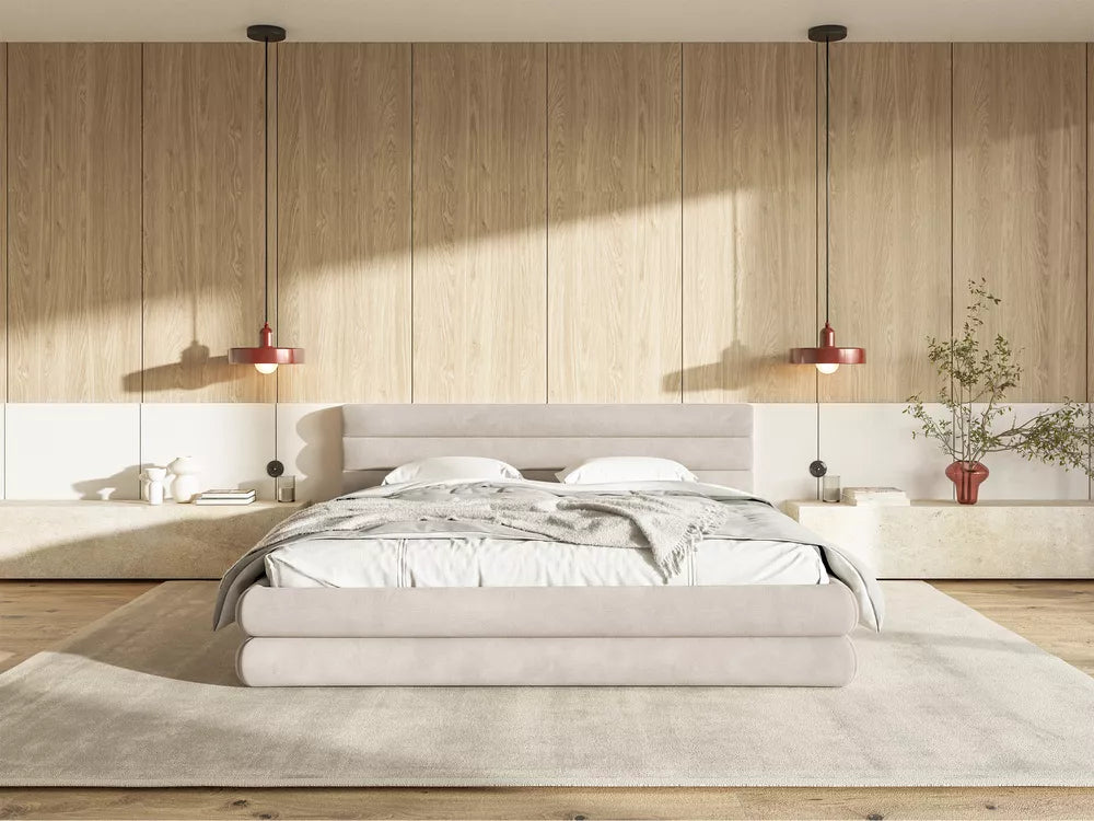 Lova Alegre, šviesiai smėlinė, 160x200 cm
