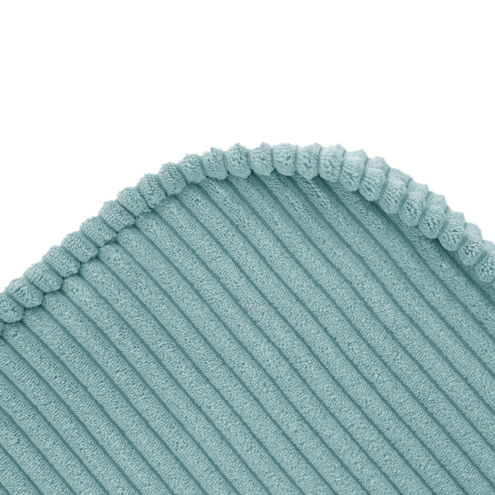 Išskleidžiamas krėslas Plush Nest 150×60×25 cm, mėlyna, velvetas