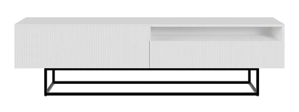 TV spintelė Veldio, balta