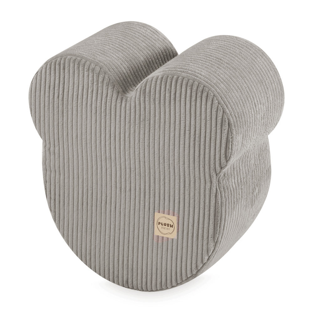 Pufas Meškiukas Plush Nest 46×25 cm, smėlio, premium velvetas