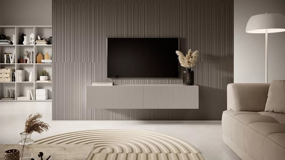 TV spintelė Telire, pilka