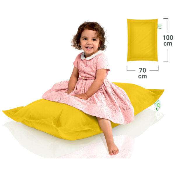 Vaikiškas lauko sėdmaišis Bebi Yellow