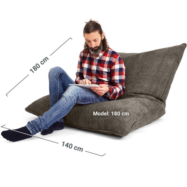 Sėdmaišis Cordoba Indoor Grey
