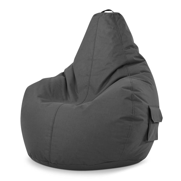 Lauko Sėdmaišis Cozy Graphite Grey