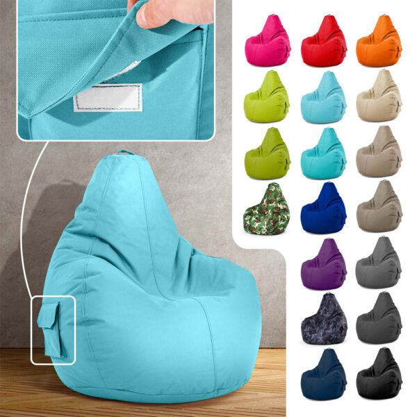 Lauko Sėdmaišis Cozy Aquamarine