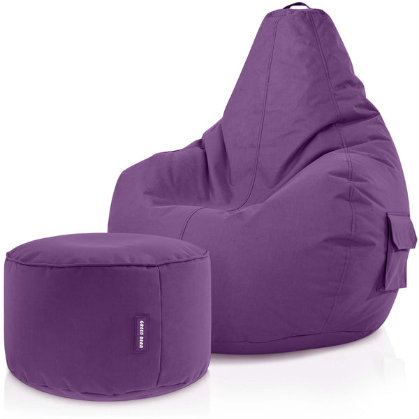 Lauko Sėdmaišių Komplektas Cozy ir Stay Purple