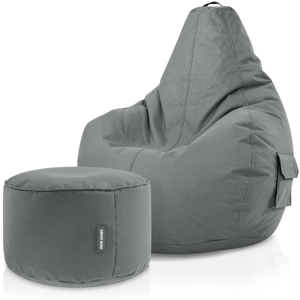 Lauko Sėdmaišių Komplektas Cozy ir Stay Grey