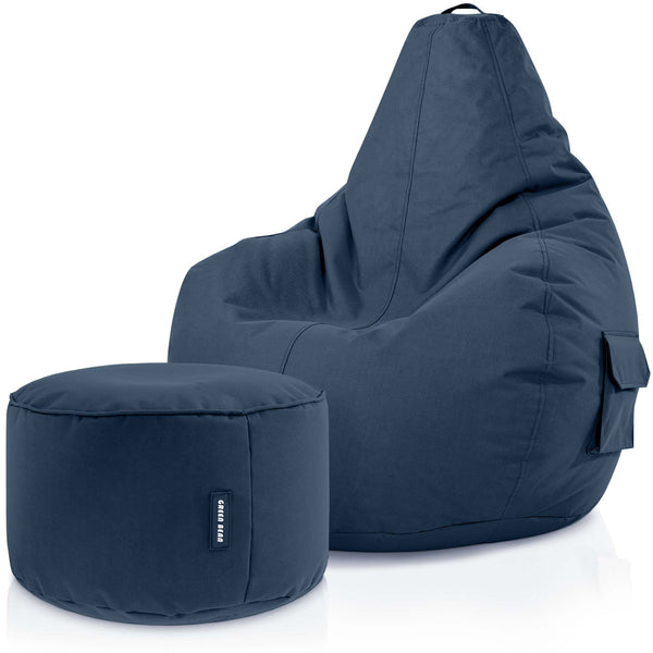 Lauko Sėdmaišių Komplektas Cozy ir Stay Dark Blue