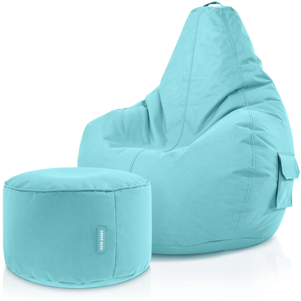 Lauko Sėdmaišių Komplektas Cozy ir Stay Aquamarine