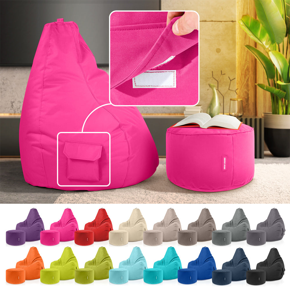 Lauko Sėdmaišių Komplektas Cozy ir Stay Pink