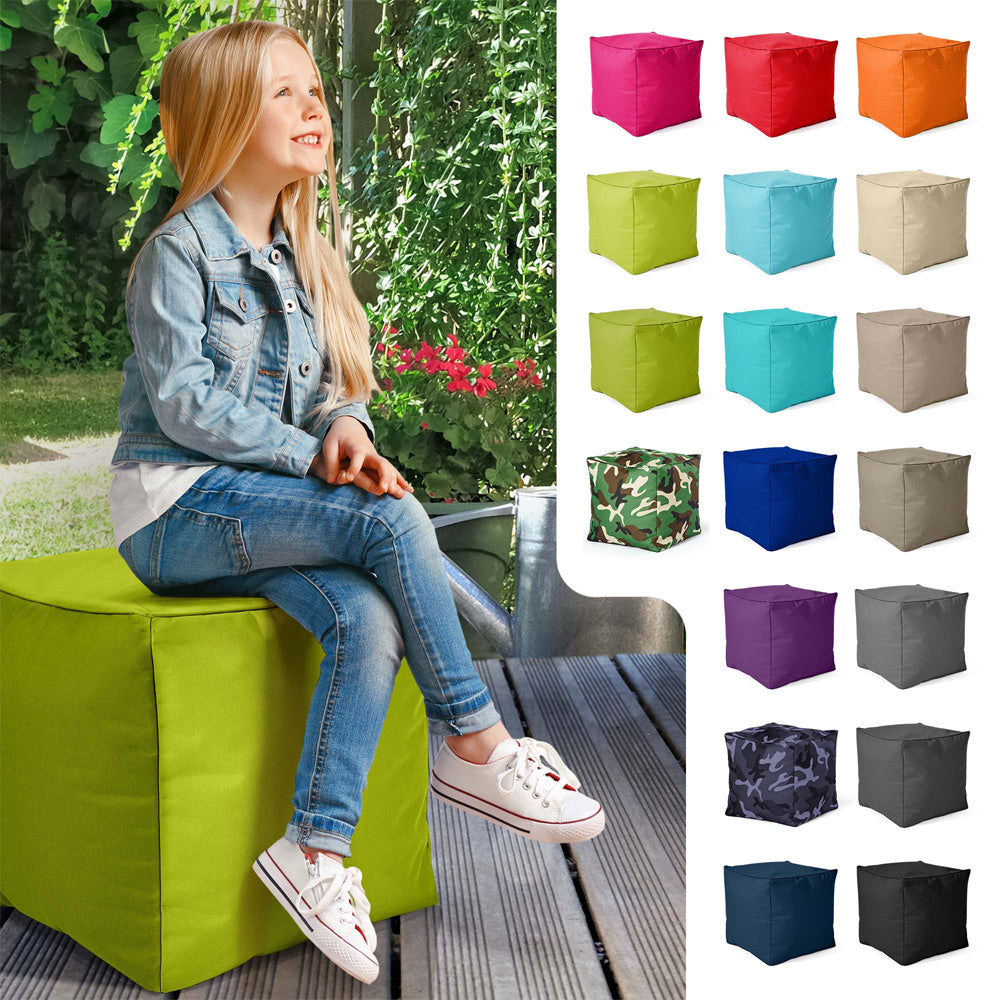 Lauko Pufas Cube Green