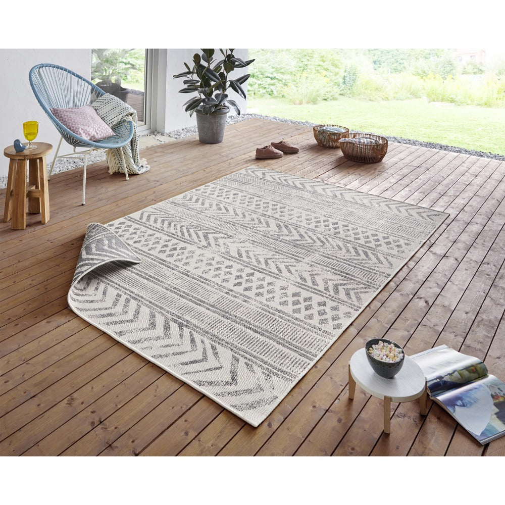 Dvipusis Lauko Kilimas Biri Grey